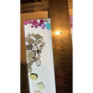 Every stone cut birthstones, color, pick your shape and color five stones$20.